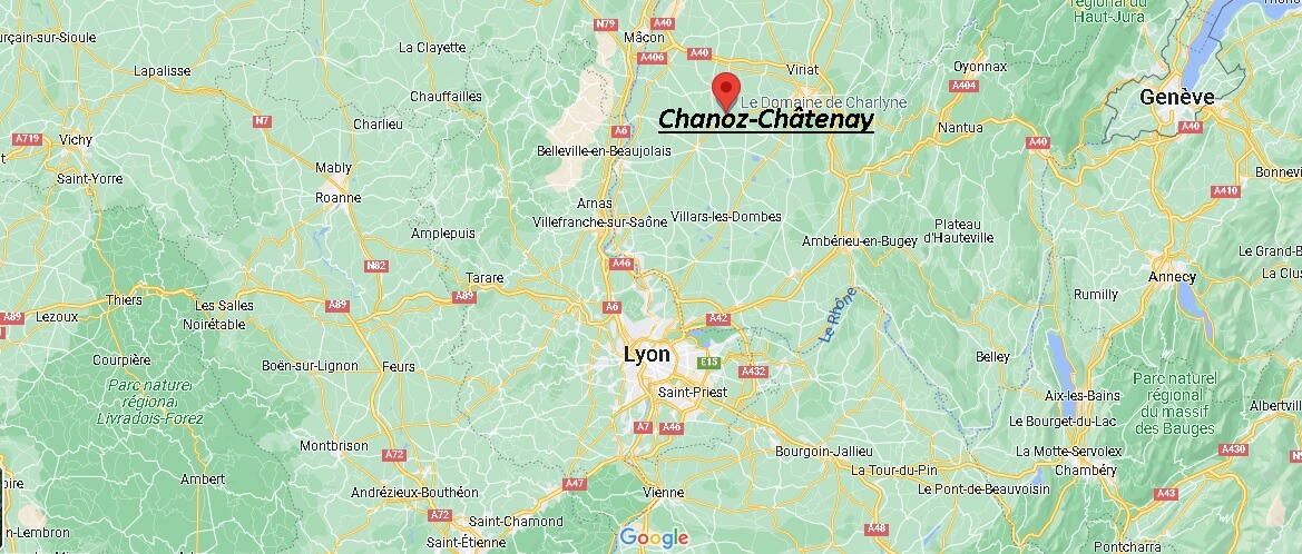 Dans quelle région se trouve Chanoz-Châtenay