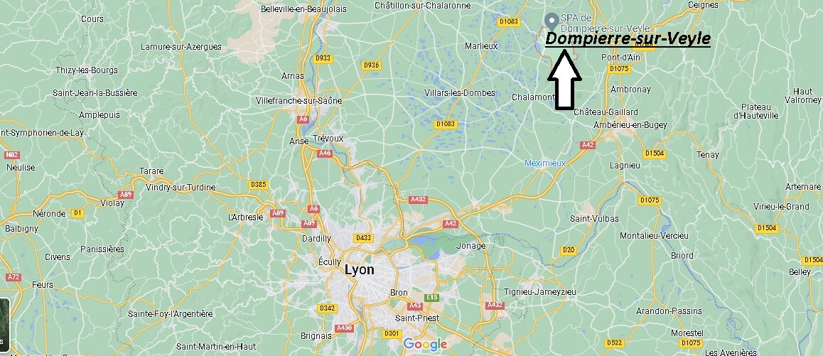 Dans quelle région se trouve Dompierre-sur-Veyle