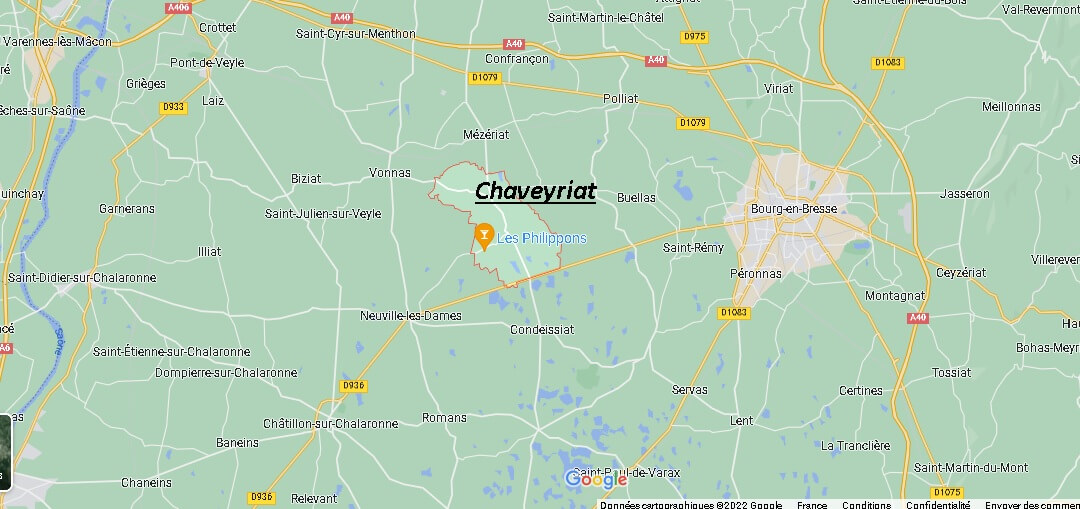 Où se situe Chaveyriat (01660)