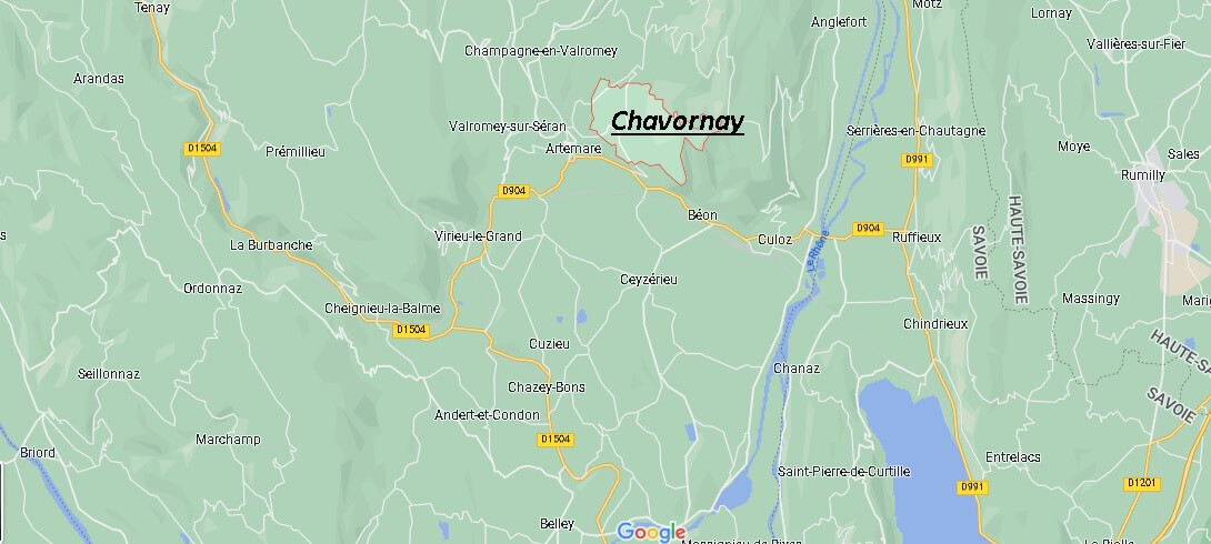 Où se situe Chavornay (01510)