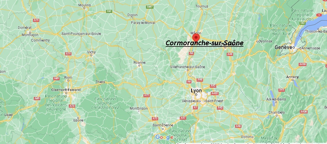 Où se situe Cormoranche-sur-Saône (01290)