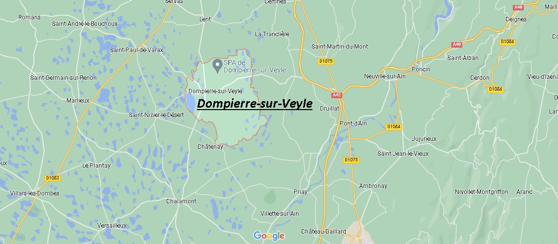 Où se situe Dompierre-sur-Veyle (01240)