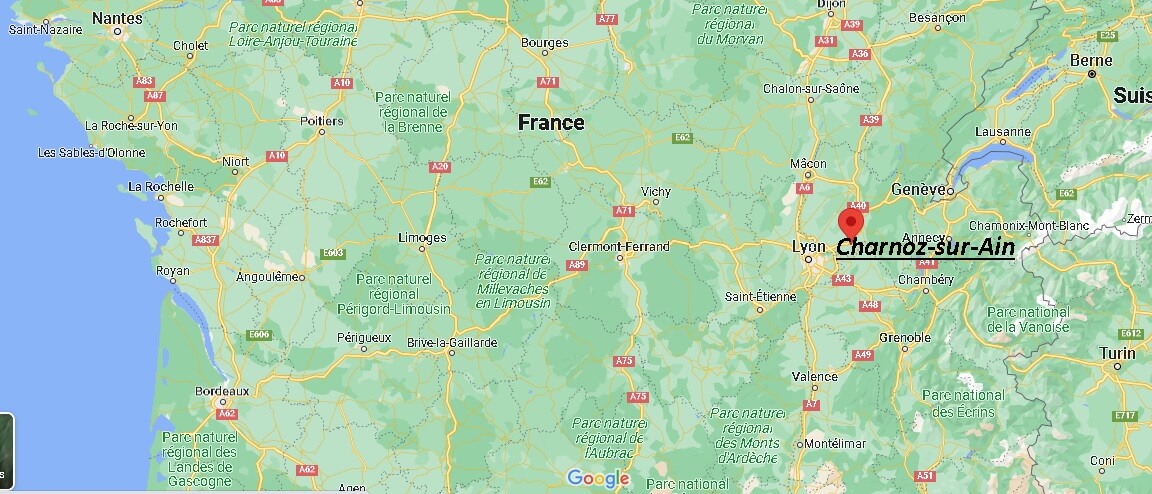 Où se trouve Charnoz-sur-Ain