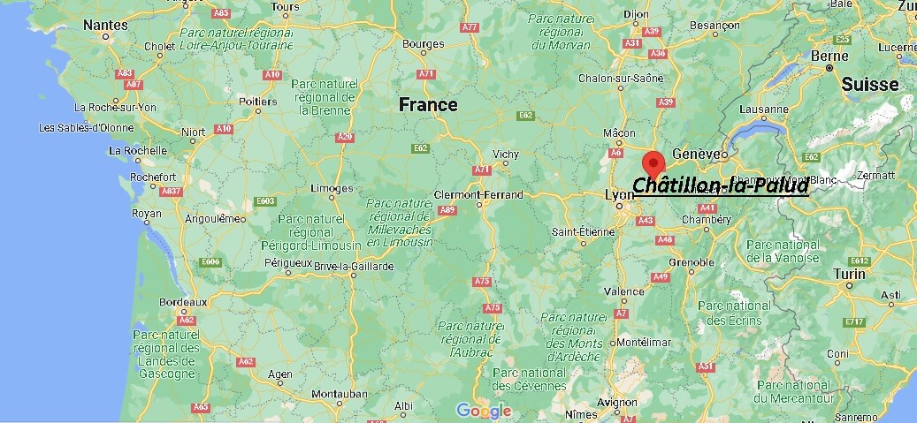 Où se trouve Châtillon-la-Palud