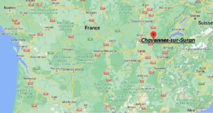 Où se trouve Chavannes-sur-Suran