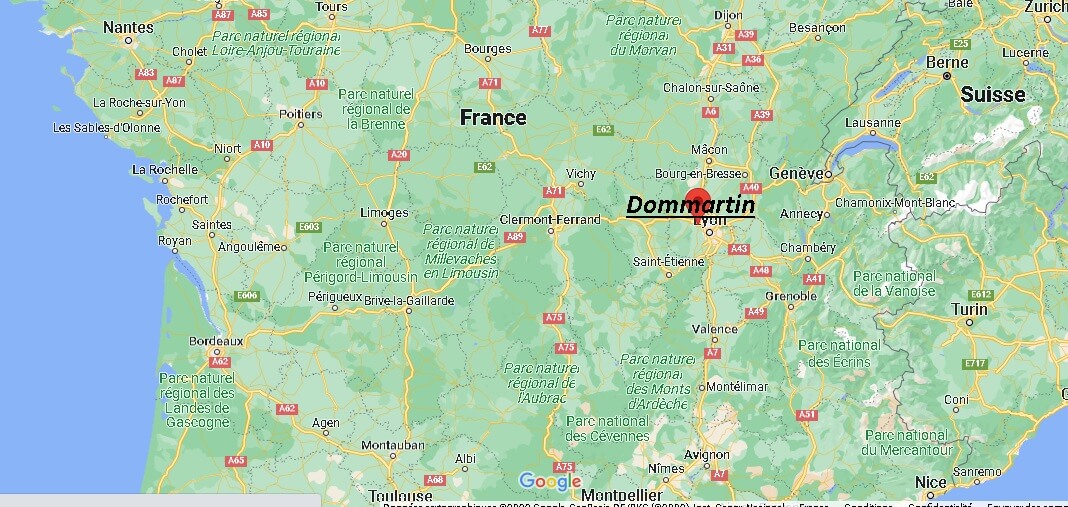 Où se trouve Dommartin