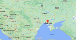 Où se trouve Kherson