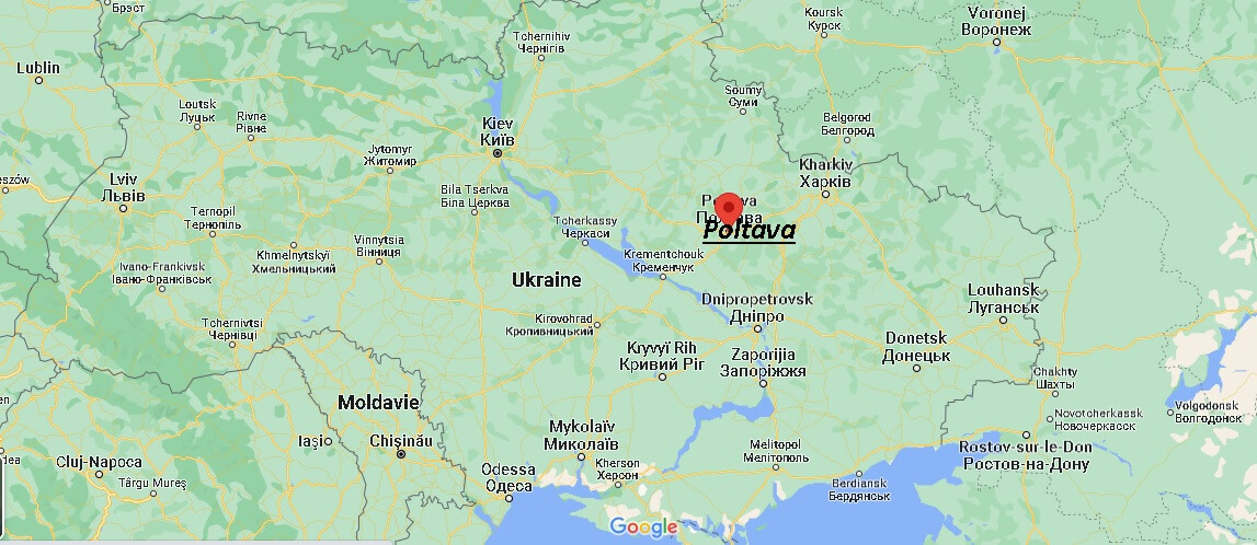 Où se trouve Poltava