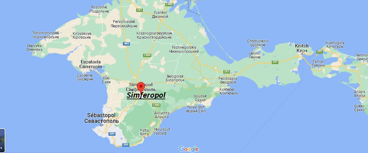 Où se trouve Simferopol