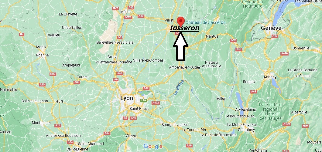 Dans quelle région se trouve Jasseron