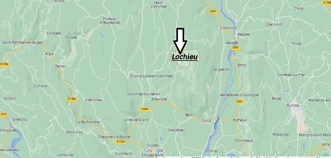 Où se situe Lochieu (01260)