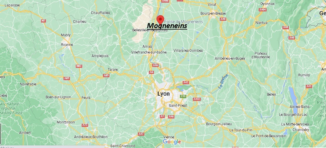 Dans quelle région se trouve Mogneneins