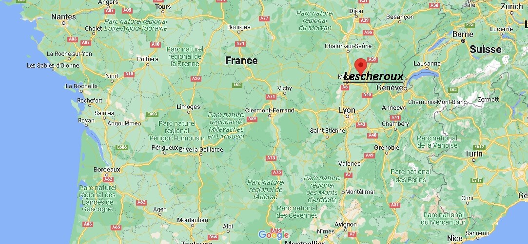Où se trouve Lescheroux