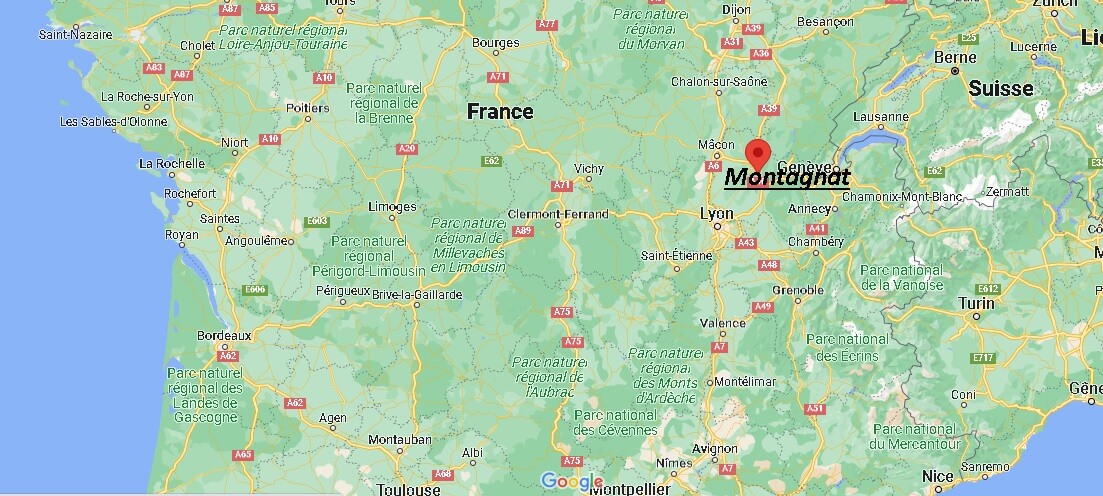 Où se trouve Montagnat