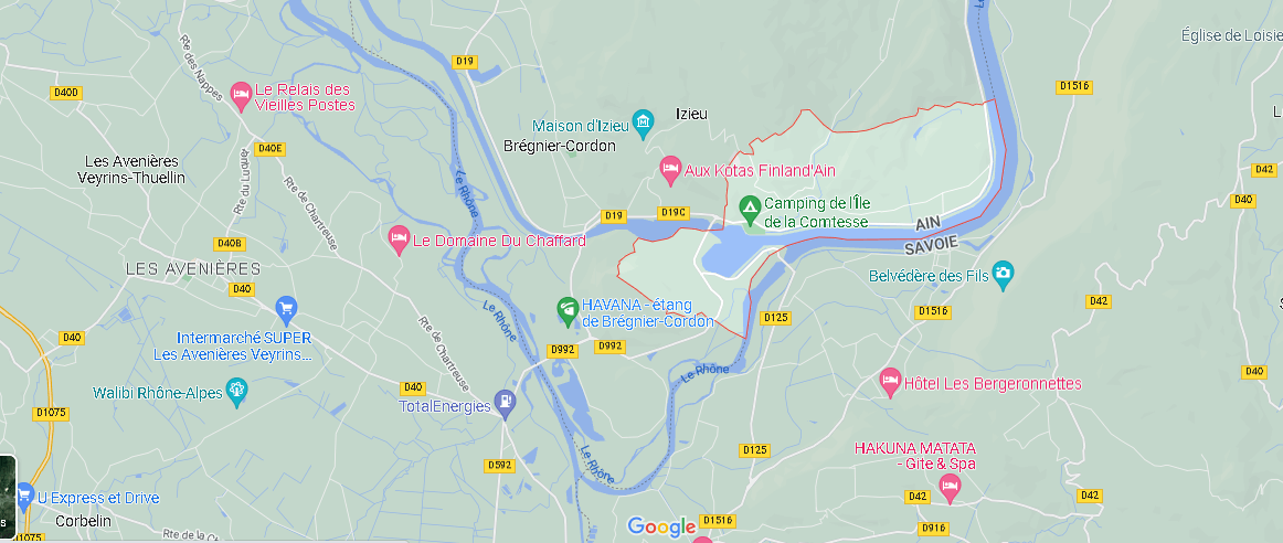 Où se situe Murs-et-Gélignieux (01300)