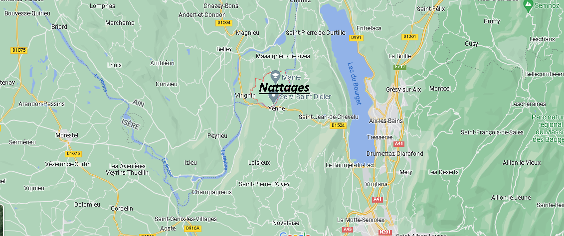 Où se situe Nattages (01300)