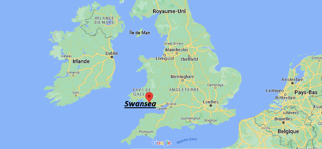 Où se trouve Swansea Royaume-Uni