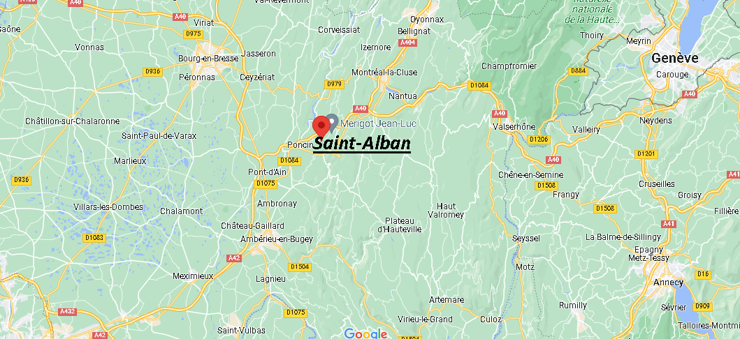 Dans quelle région se trouve Saint-Alban