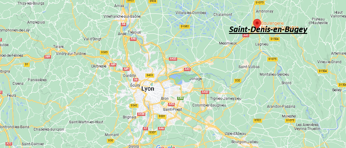 Dans quelle région se trouve Saint-Denis-en-Bugey