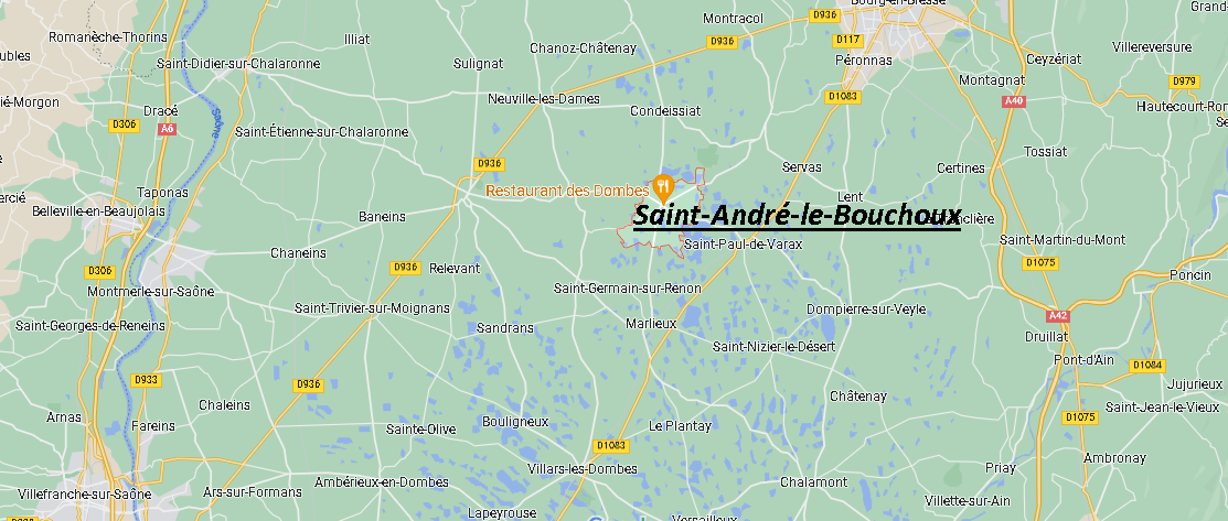 Où se situe Saint-André-le-Bouchoux (01240)