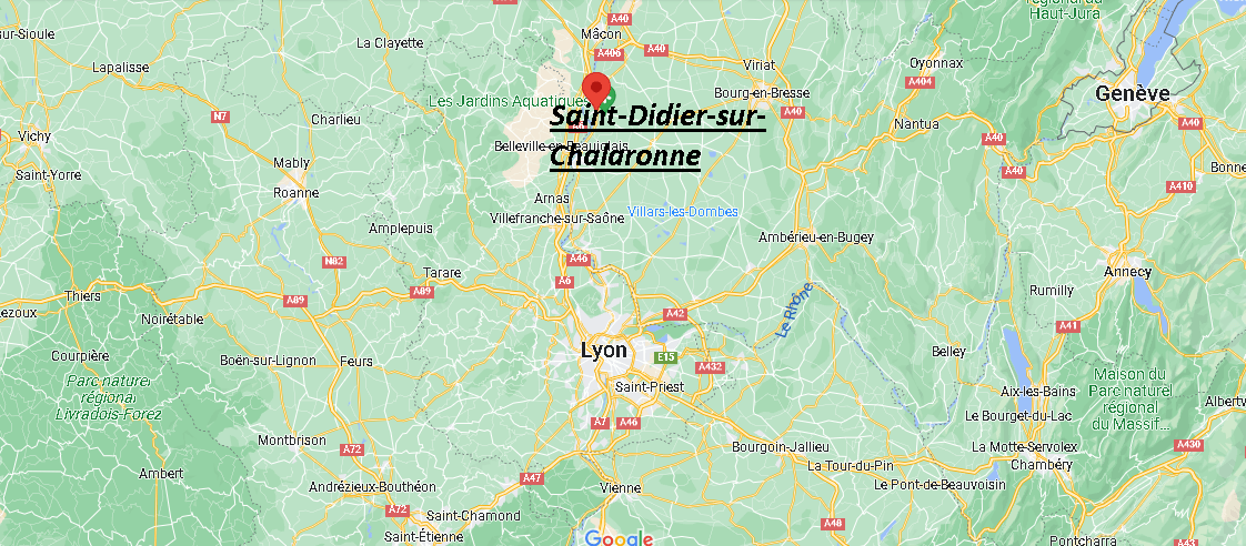 Où se situe Saint-Didier-sur-Chalaronne (01140)
