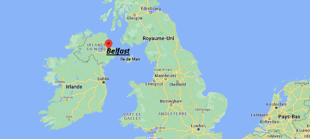 Où se trouve Belfast Royaume-Uni