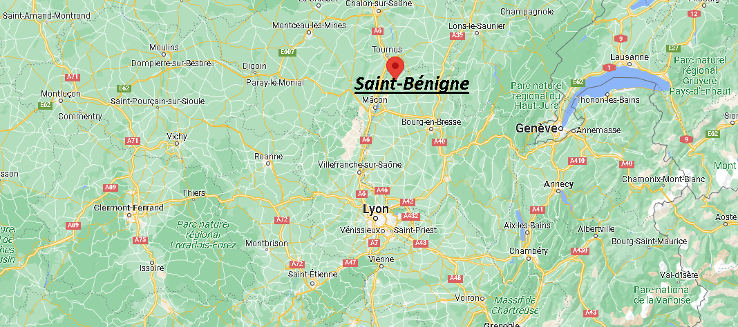 Dans quelle région se trouve Saint-Bénigne