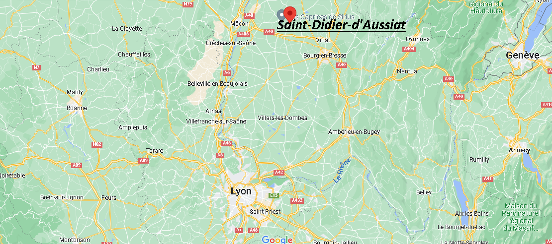 Où se situe Saint-Didier-d'Aussiat (01340)