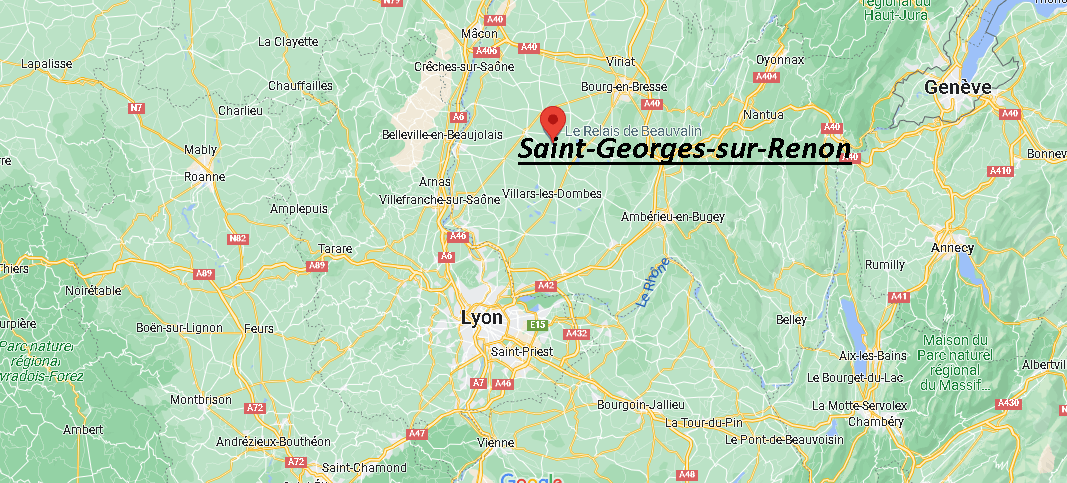 Où se situe Saint-Georges-sur-Renon (01400)