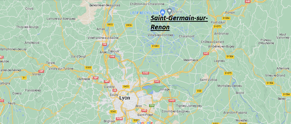 Où se situe Saint-Germain-sur-Renon (01240)