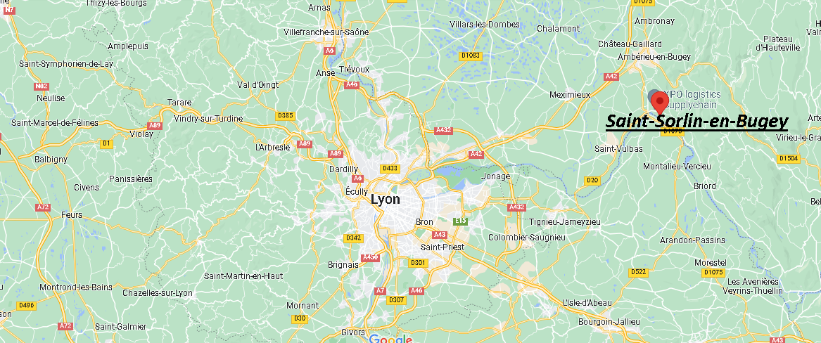 Où se situe Saint-Sorlin-en-Bugey (01150)