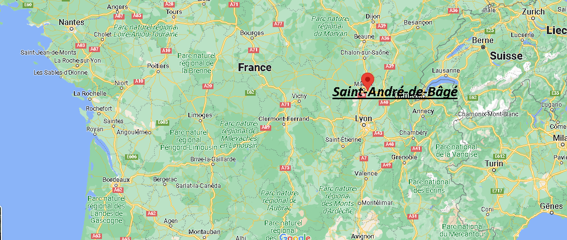 Où se trouve Saint-André-de-Bâgé