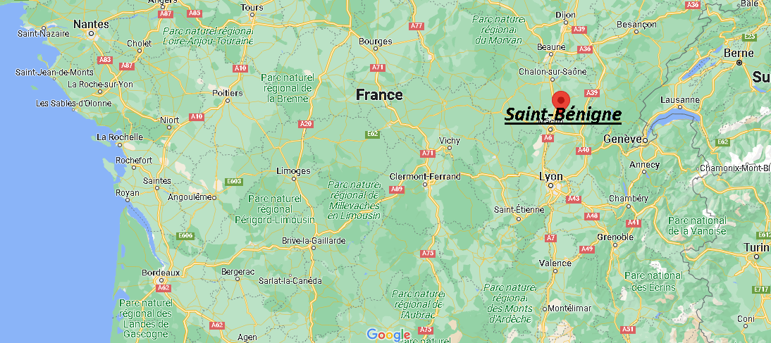 Où se trouve Saint-Bénigne