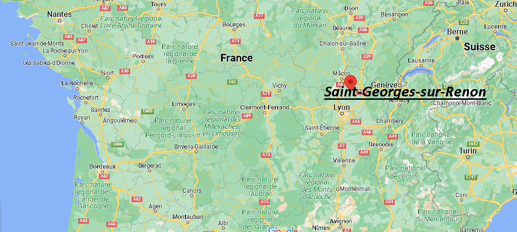 Où se trouve Saint-Georges-sur-Renon