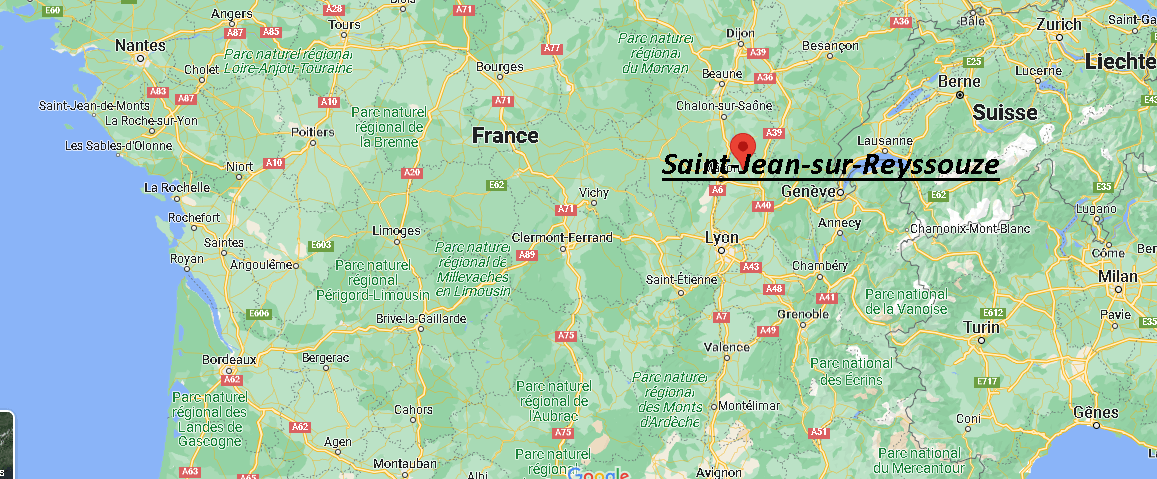 Où se trouve Saint-Jean-sur-Reyssouze