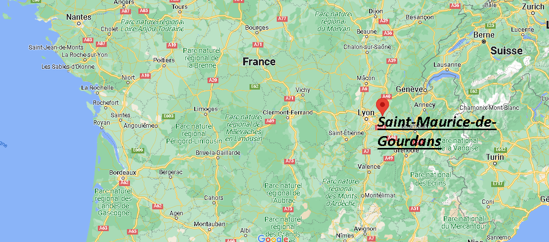 Où se trouve Saint-Maurice-de-Gourdans