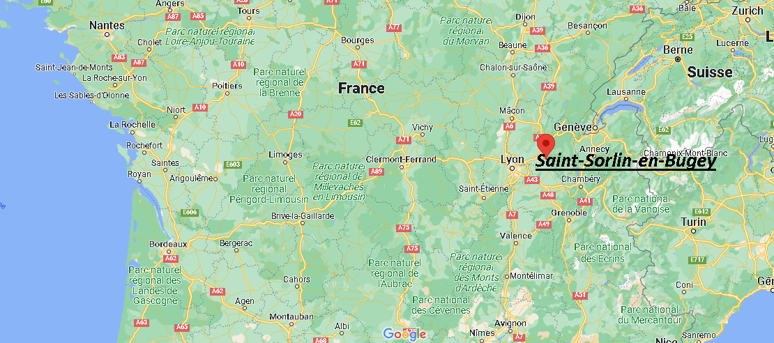 Où se trouve Saint-Sorlin-en-Bugey