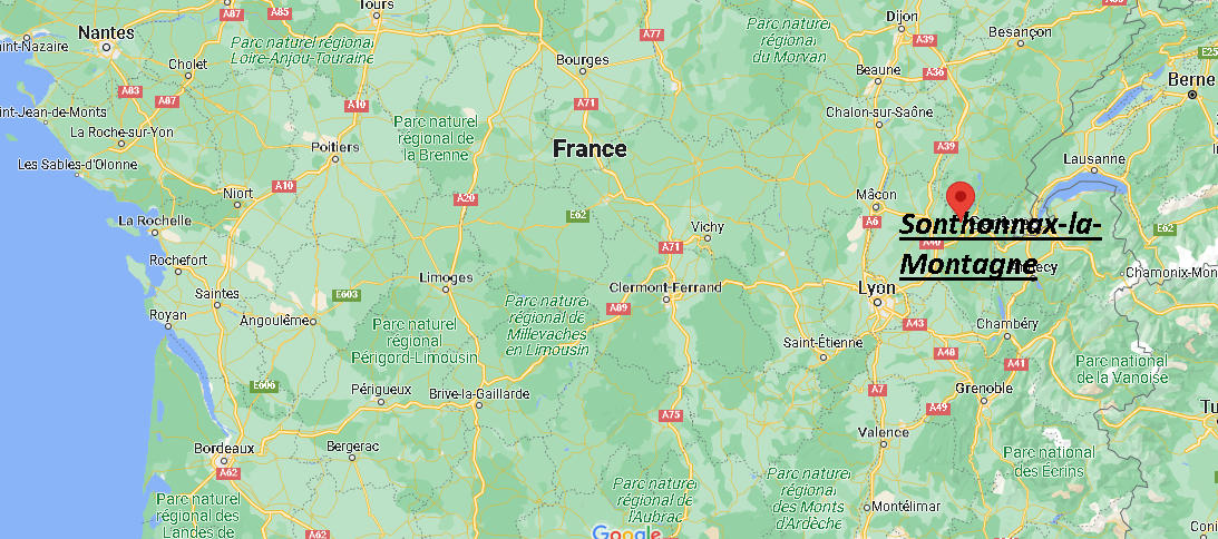 Où se trouve Sonthonnax-la-Montagne