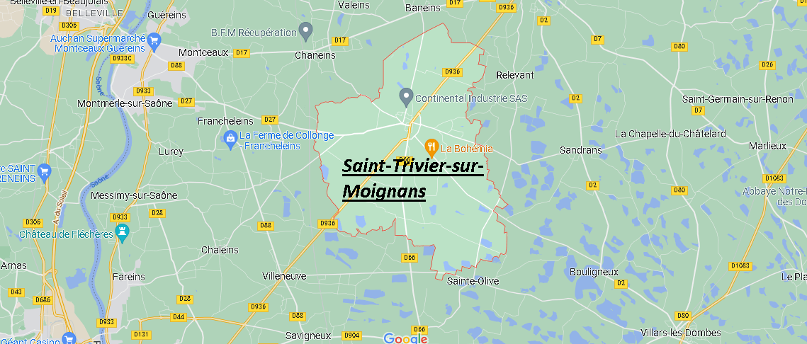 Saint-Trivier-sur-Moignans