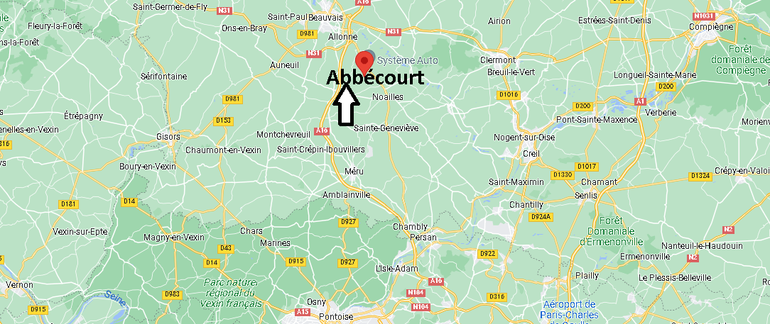 Où se situe Abbécourt (02300)