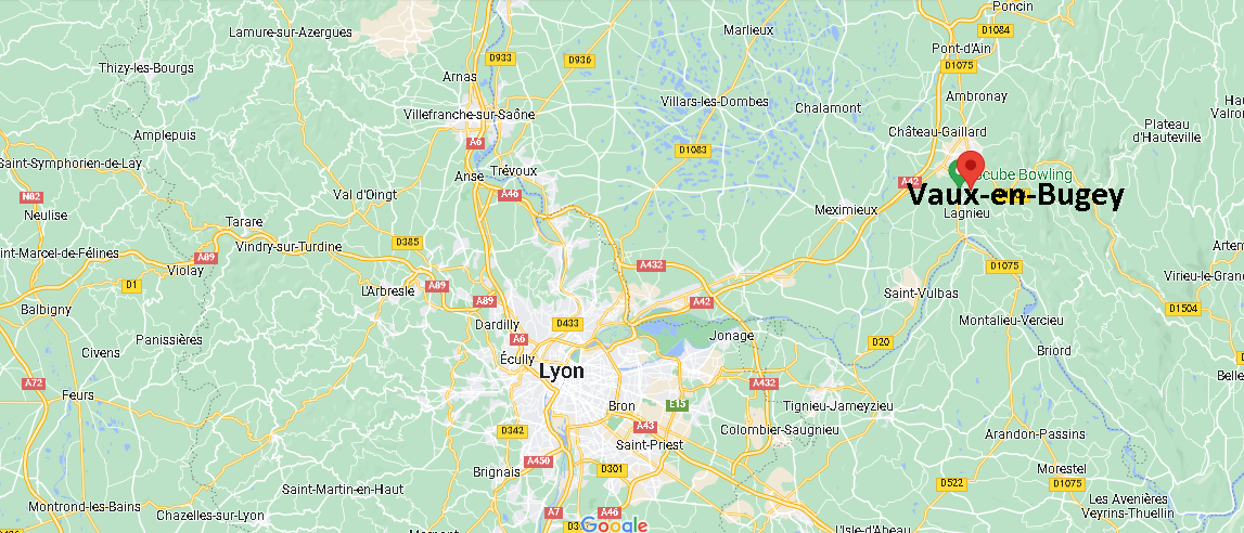 Où se situe Vaux-en-Bugey (01150)