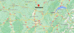 Où se situe Vescours (01560)