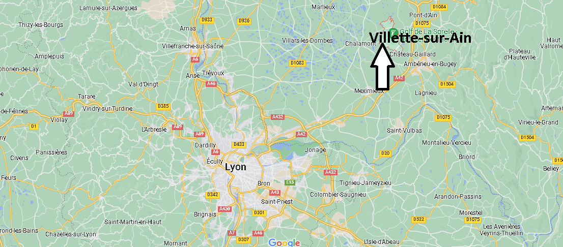 Où se situe Villette-sur-Ain (01320)