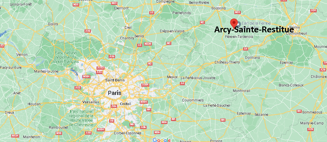 Où se trouve Arcy-Sainte-Restitue