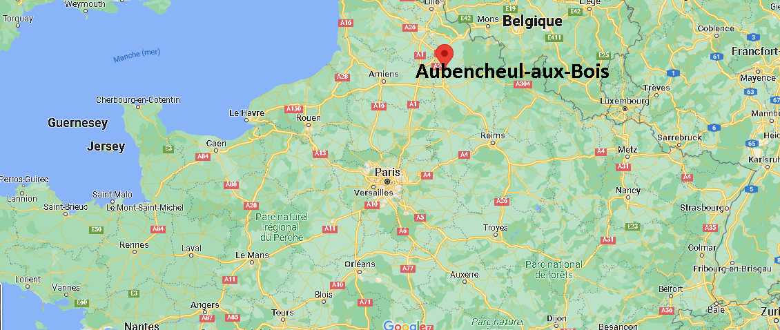 Où se trouve Aubencheul-aux-Bois