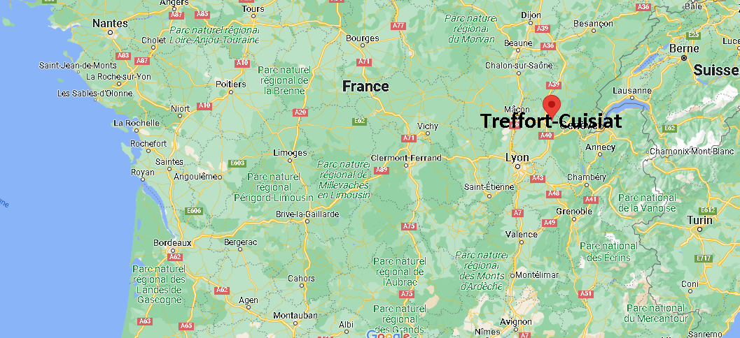 Où se trouve Treffort-Cuisiat
