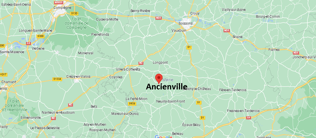 Où se situe Ancienville (02600)