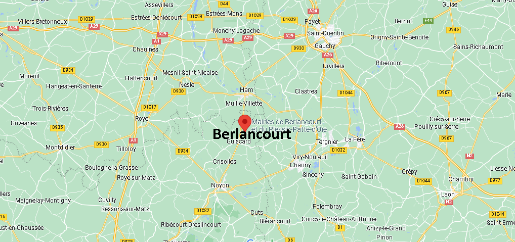 Où se situe Berlancourt (02250)