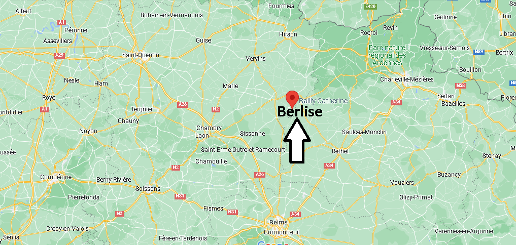 Où se situe Berlise (02340)