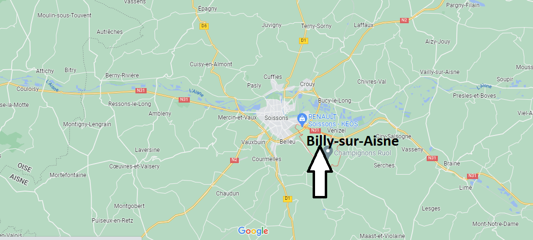 Où se situe Billy-sur-Aisne (02200)